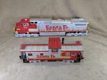 Mth Scale DASH-9 Diesel Engine Santa Fe #614 W/ Proto-sound 3.0 Untested. Fixed Price $599.65.
