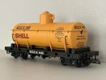 Lgb 4280 Shell Tank Car G-scale (mint Box). Fixed Price $85.00.