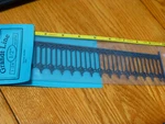 Grandt Line 1/2" Scale #3955 Gothic Railing. Fixed Price $8.99.