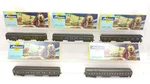 Rare Athearn Trains Ho Gauge Yellow Box Santa Fe Passenger Cars Early 1950S. Fixed Price $199.99.