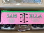 Usa Trains Custom R16056 Sam-n-ella Reefer, Funny Car, Exclusive- Few Left. Fixed Price $44.95.