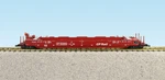 Usa Trains Intermodal Flat Car No Containers Canadian Pacific Red R17121 Cp Rail. Fixed Price $152.95.