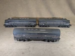 Lionel Postwar 2344 New York Central Aba Diesel Locomotives Nyc Set. Fixed Price $349.00.