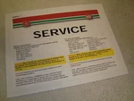Lgb 20670-1 Track Cleaning Diesel Loco 5 Page Service Parts Diagram Manual!. Fixed Price $16.99.