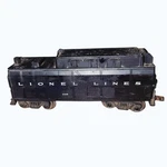 Vintage Postwar Lionel 243W Lines Whistle Tender Gauge Train Car. Fixed Price $33.25.