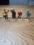 Lgb Lehmann Scale Passenger Vtg Figure Set 5043 Western Germany 2 Broken. Fixed Price $16.99.