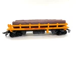 Vtg Bachmann Ho Scale Ponderosa Lumber Company 1427 Operating Car /with Logs. Fixed Price $11.00.