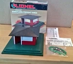 Lionel 6-12737 & O27 Gauge Operating Whistling Freight Shed Complete Switch. Fixed Price $23.95.