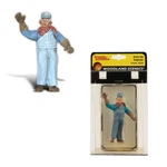 Woodland Scenics Accents A2536 Figures Ernie The Engineer Scale. Fixed Price $19.99.