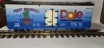 Usa Trains R1649 G Dole Pineapple Reefer Car #15025 Ex. Fixed Price $68.88.