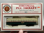Ho Bachmann NO.62945 Pcc Streamline Trolley Ptc Livery - (ln Tested). Fixed Price $19.99.