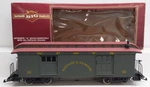 Bachmann 97419 Scale White Pass & Yukon Baggage Car #203 -metal Wheels Ln/box. Fixed Price $53.29.