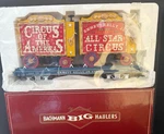 Bachmann Big Haulers Circus Flat With Tableau Wagon #2 92706 Gauge. Fixed Price $67.77.