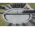 Walthers Ho Scale Motorized 130' Turntable Dc/dcc 19-1/8" 47.8CM Diameter. Fixed Price $358.80.