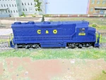 C&o 3568 GP35 Athearn Blu Box, Not Dcc Ready, Reconditioned, See Description,. Fixed Price $39.95.