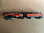 Ho Scale Mehano Southern Pacific Daylight #6789 Steam Locomotive W/ Coal Car. Fixed Price $83.00.