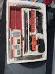 Model Railroad Starter Set Nyc B&o Locomotive, Caboose, Track,vintage. Fixed Price $80.00.