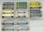 Scale Micro-trains 2-BAY & 3-BAY Center Flow Covered Hoppers Nib. Fixed Price $24.99.