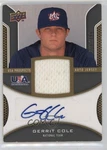 2009 Upper Deck Signature Stars Usa Prospects Jerseys /399 Gerrit Cole Auto 1CX3. Fixed Price $40.50.