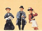 Preiser Seated Passengers - Model Railroad Figures Scale #45056. Fixed Price $60.94.