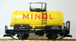 Scale Lgb 45400 Minol Tank Car Yellow. Fixed Price $89.95.
