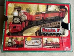 New Bright Industrial Toys Santa Fe Express Train Set 1999 No. 186 Box Tested. Fixed Price $89.99.
