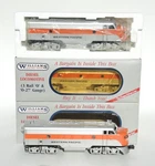 Amazing Williams O-gauge Set / 3 Western Pacific Series Diesel Locomotives. Fixed Price $595.00.