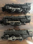 Lionel 2-4-0 Steam Locomotive #1684 And #1654 Lot Of 3 Untested Trains. Fixed Price $150.00.