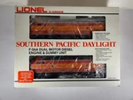 Lionel 6-8260/8262, Southern Pacific F3AA Set (one Powered/one Dummy), Ob (1982). Fixed Price $239.00.