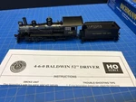 Bachmann Baltimore & Ohio Baldwin 4-6-0 Steam Loco #1355 52207 Ho Scale Tested. Fixed Price $230.00.
