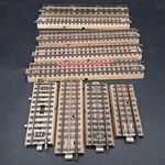 Lot Of 9 Assorted Marklin Ho Gauge 3 Rail Straight Track. Fixed Price $19.99.