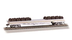 Bachmann 18937 Ho Scale Atchison, Topeka And Santa Fe Railway 52' Wheel Flatcar. Fixed Price $41.69.