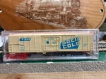 Round House Scale Solid Cold Boxcar Kit #3456. Fixed Price $13.96.