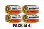 Gorilla Tape, Duct 1.88" 10 Yd, White, (pack Of 4) Extra Strong. Fixed Price $14.99.