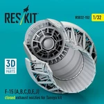 F-15 (a, B, C, D, E, J) Closed Exhaust Nozzles For Tamiya 1/32 Reskit RSU32-0152. Fixed Price $34.80.