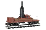 Bachmann 95699 20' Flat Car & Log Skidder Crates W/metal Wheels Knuckles. Fixed Price $110.95.