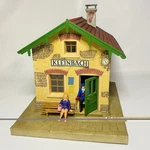 Vintage Pola Lgb 900 Kleinbach Train Station Model For Scale Set. Fixed Price $99.99.