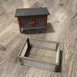 Schleich World Of Nature 42019 Farm Life Rabbit Animal Hutch Playground Fun Coop. Fixed Price $18.99.