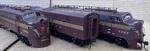 Ho Walthers Proto Prr E8A, E7B, Set. All Units Powered W/taunami Dcc/sound. Fixed Price $400.00.