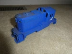 Vintage Lionel Scale Blue Conrail Switcher Locomotive Body Shell. Fixed Price $28.00.