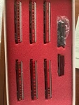 Scale Con-cor Gm&o Alton Limited Rebel 4-6-2 Steam W/ Passenger Car Set. Fixed Price $550.00.