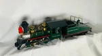 Delton Locomotive All Brass 0-4-0 Southern Pacific 1:24. Fixed Price $1225.00.