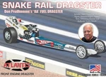 Don Prudhomme Snake Front Engine Dragster 1/24 Scale Kit Atlantis Models. Fixed Price $36.99.