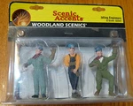 Woodland Scenics #2547 - Idling Engineers (1:24TH Scale) New. Fixed Price $29.59.
