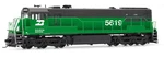 Rivarossi Burlington Northern U25C Phase Iiib Ho Locomotive HR2888. Fixed Price $97.49.