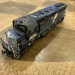 Athearn Ho Scale Emd SD45 Montana Rail Link Mrl #303 Blackblue Diesel Locomotive. Fixed Price $80.19.