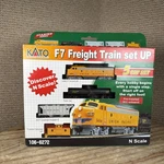 Kato 106-6272 Diesel F7 Freight Train 5 Car Set Standard Dc Union Pacific Scle. Fixed Price $140.00.