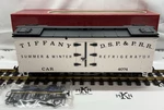 Lgb 4074-B02 Tiffany Dsp&prr Reefer Car Ln/box Scale. Fixed Price $55.00.