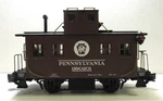 Aristo Craft G Scale Axle Bobber Caboose # ART-42201 Pennsylvania Rr 980201. Fixed Price $40.00.