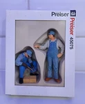 Preiser Railway Men #45075 Scale Vintage New Box. Fixed Price $55.00.